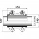 Ремонтний хомут DN100(113,1–115,0 мм) OBA AGAflex - AGAflex