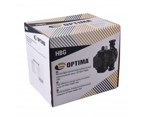 Насос циркуляційний енергоощадний Optima PRIME HBG 25-125AUTO 180мм - Optima