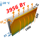 Радіатор сталевий панельний KALDE 22 бок 600х1500 - KALDE