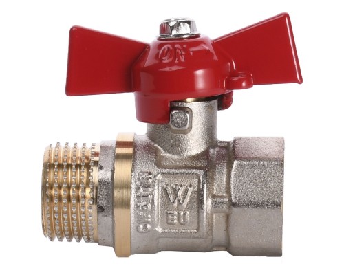 Кран шаровый прямой WATER VALVE 1/2″ НВ КБ NV-V Q002