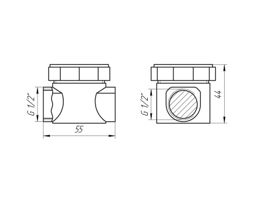 Фильтр грубой очистки для газа SOLOMON 1/2″ F8016