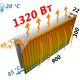 Радіатор сталевий панельний KALDE 22 низ/справа 300x900 (без OUTER) - KALDE