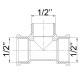 Трійник латунний 1/2″ВР х 1/2″ЗР х 1/2″ВР ливарний 211Б - !NoName