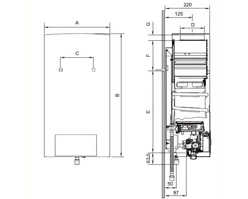 Колонка газова Bosch Therm 4000 O WR 15-2 B - Bosch