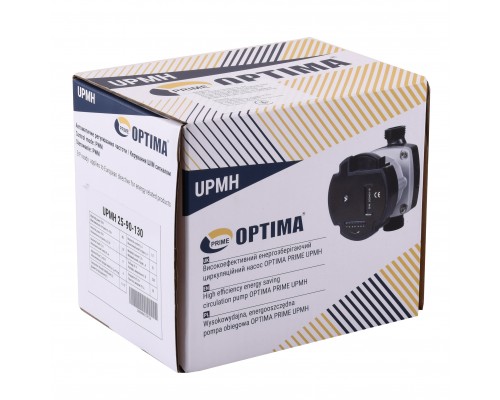 Насос циркуляційний енергоощадний Optima PRIME UPMH 25-90AUTO 130мм + гайки - Optima