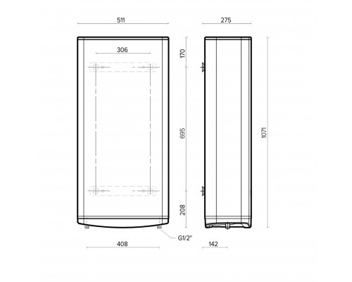 Водонагрівач ARISTON VELIS TECH 80 EU - Ariston