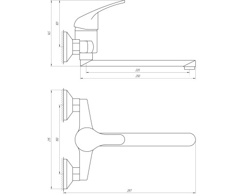 Смеситель для кухни Globus Lux Solly GLSO-0104