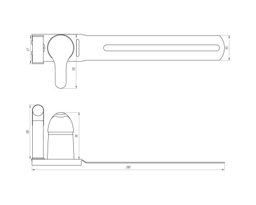 Змішувач для біде Globus Lux Solly GLSO-0206 - Globus Lux