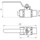 Кран кульовий прямий Q PROFESSIONAL 1/2″ ЗВ КР PN40 QP152 - Quality Professional