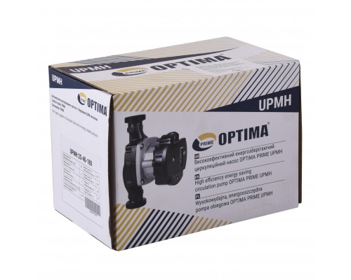 Насос циркуляційний енергоощадний Optima PRIME UPMH 25-40AUTO 180мм + гайки - Optima