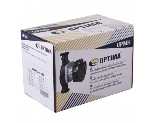 Насос циркуляційний енергоощадний Optima PRIME UPMH 32-90AUTO 180мм + гайки - Optima