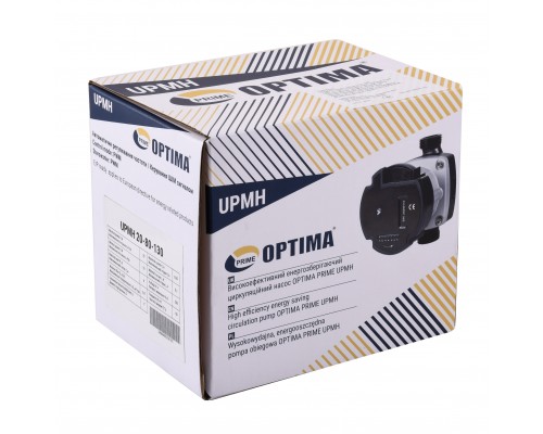 Насос циркуляційний енергоощадний Optima PRIME UPMH 20-80AUTO 130мм + гайки - Optima