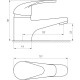 Смеситель для умывальника EcoMix ENERGO E-GEZ-101