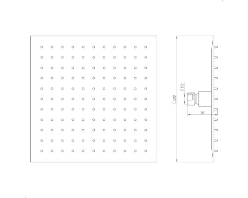 Душова лійка Globus Lux STQ-0250 - Globus Lux