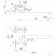 Змішувач для ванни DOMINO DBF-129-35F-SHARM - DOMINO