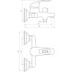 Змішувач для ванни Globus Lux Caprice GLCA-0102N - Globus Lux