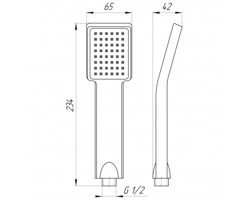 Душова лійка Globus Lux SUS-001PQ - Globus Lux