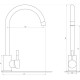 Змішувач для кухні MixMIRA ALPEN MS1-203S-BB - MixMIRA