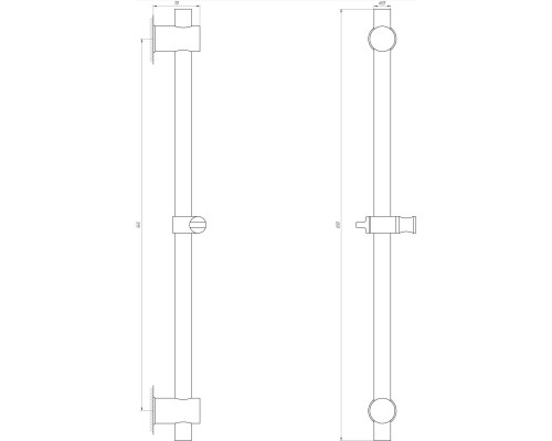 Душова стійка Globus Lux SUS-1107 - Globus Lux