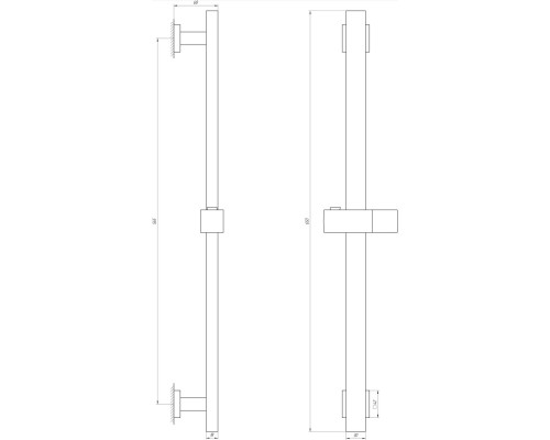 Душова стійка Globus Lux SUS-1108 - Globus Lux