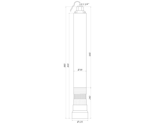 Насос колодязний OPTIMA OP 5,1 - 10 1,1 кВт - Optima