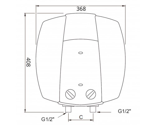 Водонагреватель Bosch Tronic 2000 TR 2000 15 B / 15л 1500W ( над мойкой)