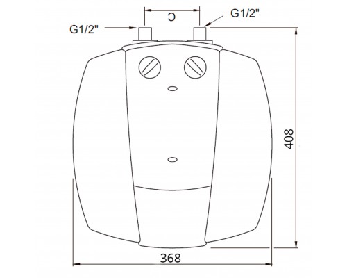 Водонагрівач Bosch Tronic 2000 TR 2000 15 T / 15л 1500W (під мийку) - Bosch