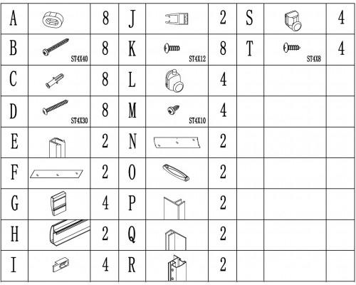 Душова кабіна півкругла WISLA L100TS (L100T) BRAVO (2уп.) - BRAVO