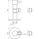 Кран напівобертовий кутовий з цангою SOLOMON 1/2″х 3/8″ Lazer 7076 - Solomon