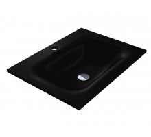 Умывальник JESSEL 600 MIRASTONE BLACK SHINE