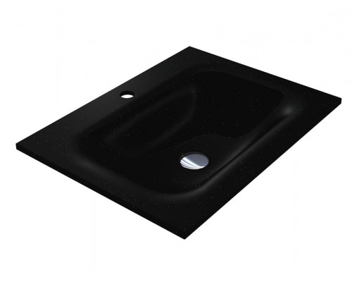 Умывальник JESSEL 600 MIRASTONE BLACK SHINE