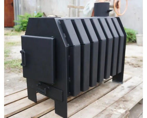 Печь-булерьян Viterm 18 кВт буржуйка с варочной поверхностью