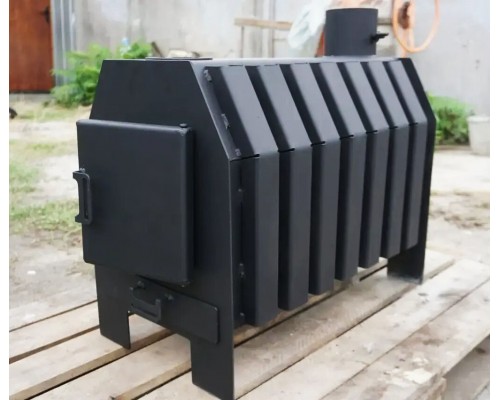Печь-булерьян Viterm 15 кВт буржуйка с варочной поверхностью